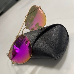 Ray ban aviator flash sunglasses